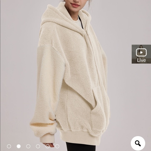 Nap Loungewear Hooded Terry Jacket - Picture 5 of 5